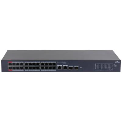 [CS4226-24ET-240] DAHUA CS4226-24ET-240 Desktop/pedestal Rack 1U 24x10Base-T / 100Base-TX 2x10/100/1000BASE-T/SFP combo 2 26 PoE ports 24 