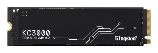 [SKC3000D/2048G] KINGSTON KC3000 2TB M.2 NVMe 3D TLC Write speed 7000 MBytes/sec Read speed 7000 MBytes/sec MTBF 1800000 hours SKC3000D/2