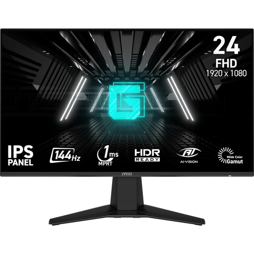 [G242L E14] MSI G242L E14 23.8" Gaming Tilt Matte Panel IPS 1920x1080 16:9 144Hz 1 ms Colour Black G242LE14