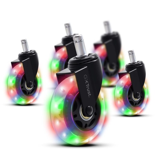 [25803] GAMING CHAIR ACC WHEELS/GXT701 LED GEL 25803 TRUST
