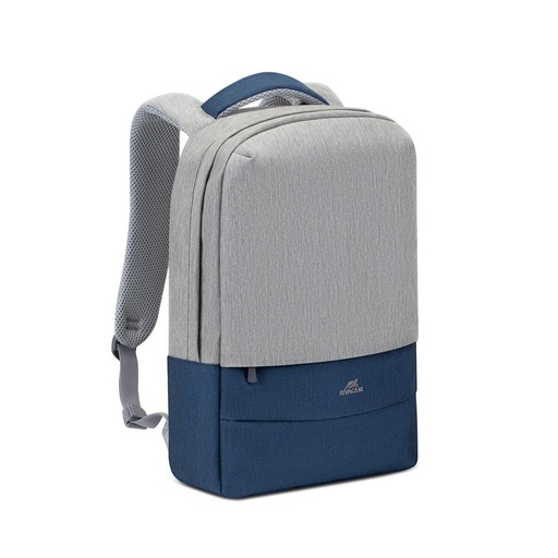 [7562GREY/DARKBLUE] NB CASE ANTI-THEFT 15.6"/7562 GREY/DARK BLUE RIVACASE