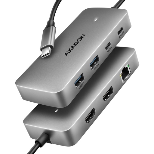 [HMC-CUB83X2] I/O HUB USB-C 3P HDMI DP/0.15M HMC-CUB83X2 AXAGON
