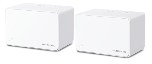 [HALOH80X(2-PACK)] MERCUSYS Wireless Router 2-pack 3000 Mbps Mesh 3x10/100/1000M HALOH80X(2-PACK)
