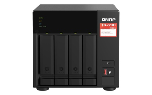 [TS-473A-8G] NAS STORAGE TOWER 4BAY 8GB/TS-473A-8G QNAP