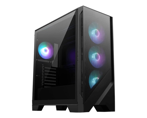 [MAGFORGE321RAIRFLOW] MSI MAG FORGE 321R AIRFLOW MidiTower Case product features Transparent panel ATX MicroATX MiniITX Colour Black MAGFORGE3