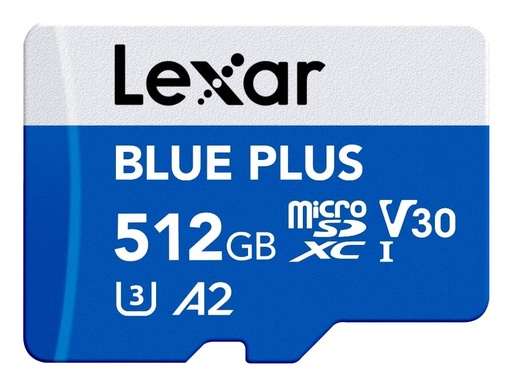 [LMSBLPL512G-BNANG] MEMORY MICRO SDXC 512GB UHS-I/W/A LMSBLPL512G-BNANG LEXAR