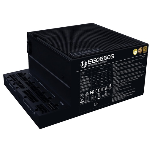 [G9P.EG0850G.B000.EU] LIAN LI EDGE GOLD 850 850 Watts Efficiency 80 PLUS GOLD PFC Active G9P.EG0850G.B000.EU