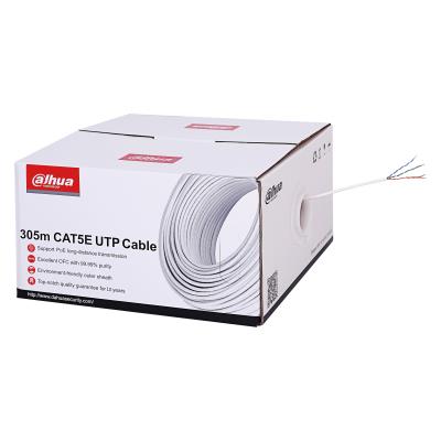 [DH-PFM920I-5EU-C] CABLE CAT5E UTP 305M WHITE/PFM920I-5EU-C DAHUA