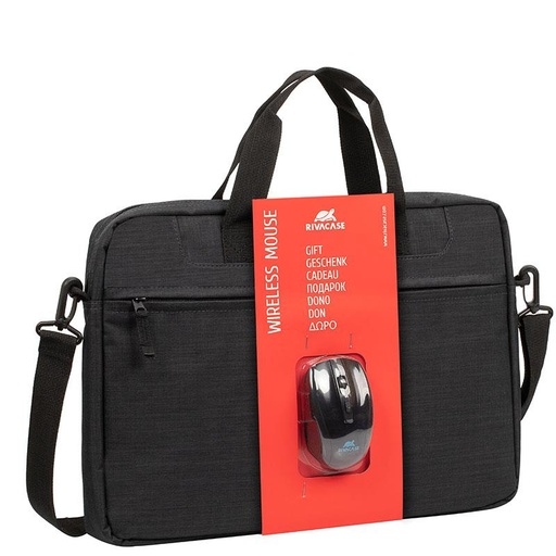 [8038] NB CASE REGENT 15.6" + MOUSE/8038 RIVACASE