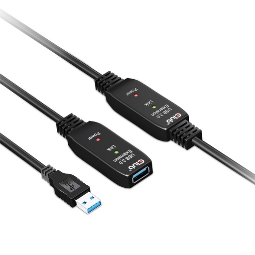[CAC-1405] CABLE USB3.2 REPEATER 10M/M/F CAC-1405 CLUB3D