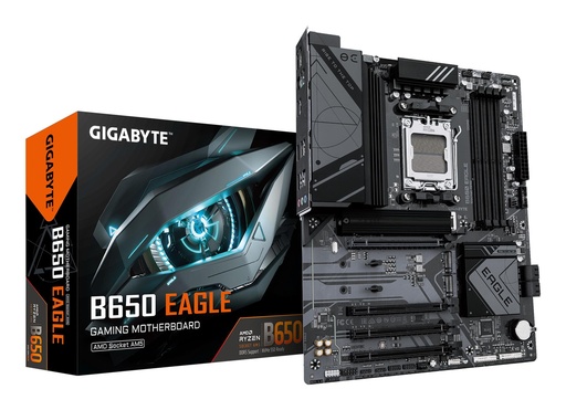 [B650 EAGLE 1.2] GIGABYTE AMD B650 Socket AM5 ATX RAM DDR5-SDRAM 4xSlots 3xNumber of M.2 (M) slots B650 EAGLE AX (rev. 1.2) B650EAGLE1.2