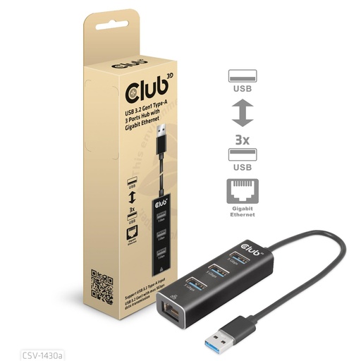 [CSV-1430A] I/O HUB USB3.2 3PORT/CSV-1430A CLUB3D