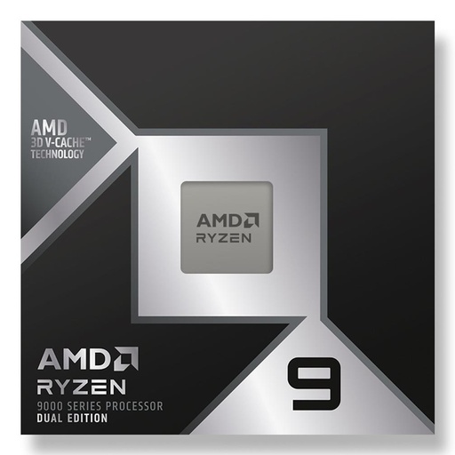 [100-100001978WOF] AMD Desktop AMD RyzenT 9 9950X3D2 4.3 GHz 16xCores Cache 192 MB Socket Socket AM5 TDP 200 W GPU Yes Box 100-100001978WOF