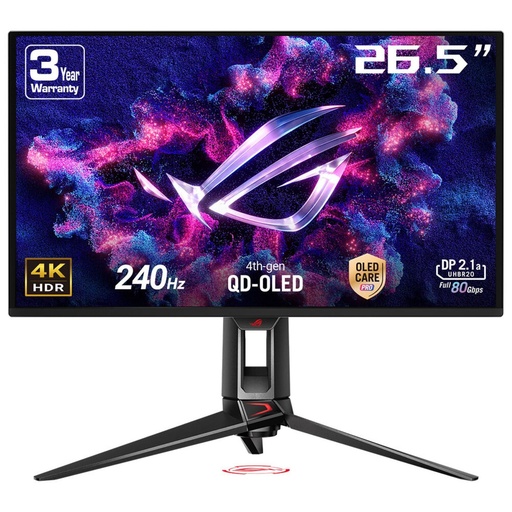 [90LM0B30-B01971] ASUS 26.5 " 3840 x 2160 pixels 4K Ultra HD Native aspect ratio 16:9 QD-OLED Flat 90LM0B30-B01971