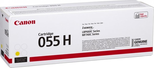 [3017C002] TONER YELLOW 5.9K CRG-055HY/3017C002 CANON