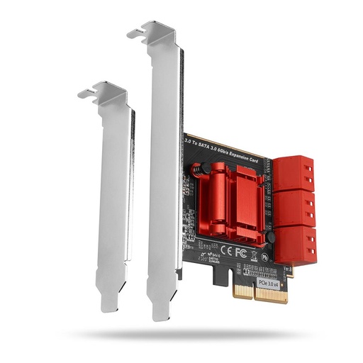 [PCES-SA6] SSD ACC I/O CONTROLLER PCIE/6XSATA 6G PCES-SA6 AXAGON