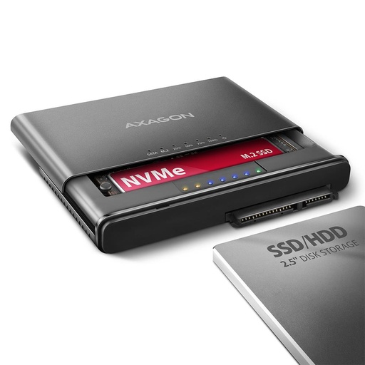 [ADSA-CC] SSD ACC ADAPTER USB-C/M.2&SATA/10GBPS 0.1M ADSA-CC AXAGON