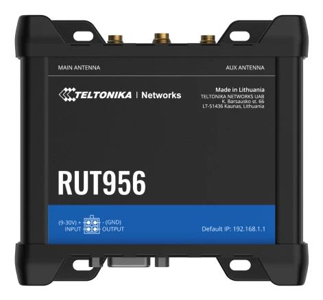 [RUT956] WRL ROUTER LTE CAT 4/RUT956 TELTONIKA
