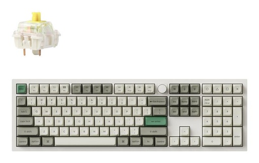 [Q6M-P4] KEYBOARD WRL Q6 MAX RGB/SHELL WHITE Q6M-P4 KEYCHRON