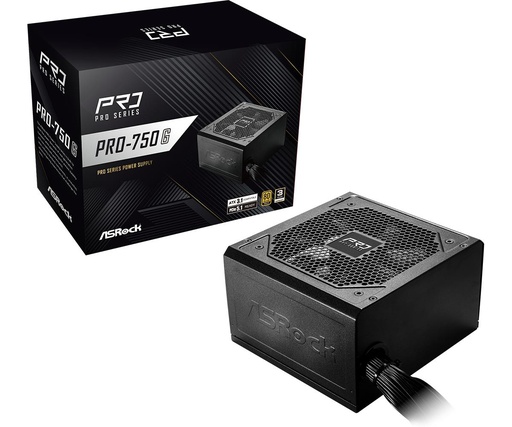 [PRO-750G] ASROCK ATX PC 100 - 240 V 750 W PRO-750G