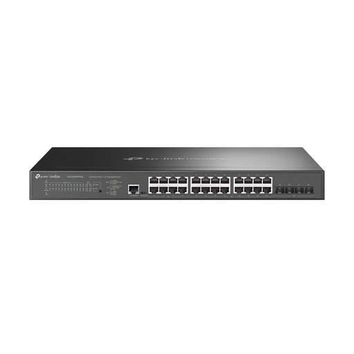 [SG3428XPP-M2] TP-LINK Omada SG3428XPP-M2 Desktop/pedestal Rack 24x2.5GbE 4xSFP+ 1xConsole 1 PoE+ ports 16 500 Watts SG3428XPP-M2