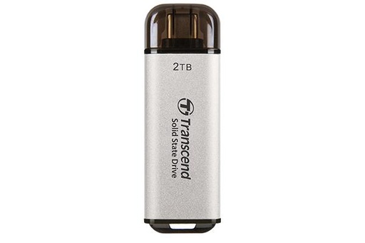 [TS2TESD300S] TRANSCEND ESD300 2TB USB-C Write speed 950 MBytes/sec Read speed 1500 MBytes/sec TS2TESD300S