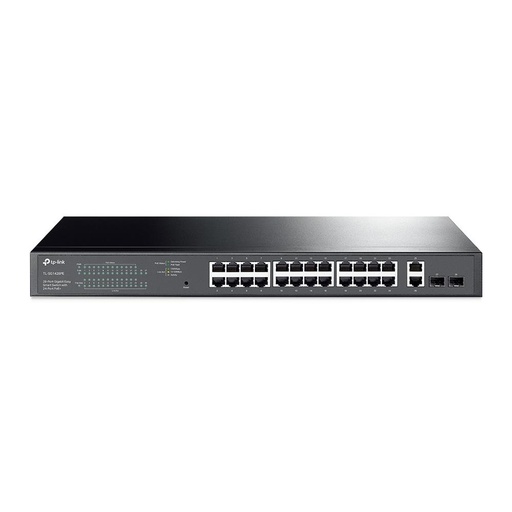 [TL-SG1428PE] TP-LINK Desktop/pedestal 28x10Base-T / 100Base-TX / 1000Base-T PoE+ ports 24 250 Watts TL-SG1428PE