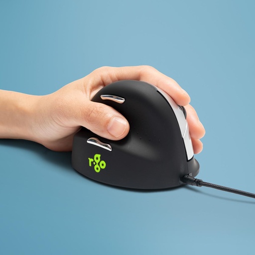 [RGOHELELA] MOUSE USB OPTICAL BREAK/L. BLACK RGOHELELA R-GO TOOLS