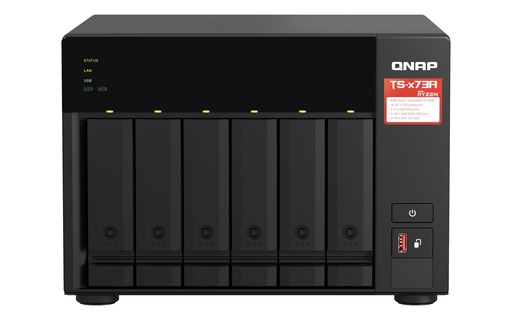 [TS-673A-8G] NAS STORAGE TOWER 6BAY 8GB/TS-673A-8G QNAP