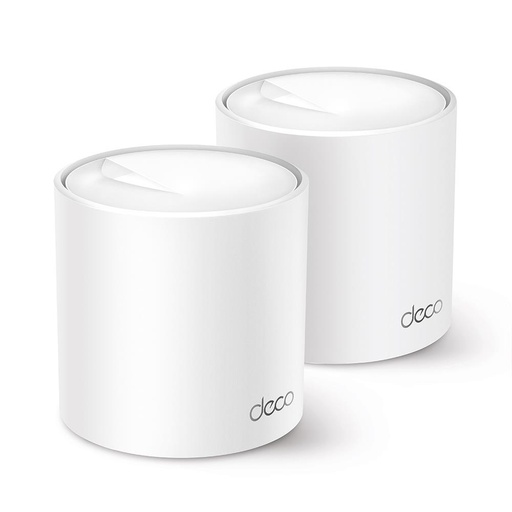 [DECOX60(2-PACK)] TP-LINK Wireless Router 2-pack 5400 Mbps Mesh IEEE 802.11a IEEE 802.11n IEEE 802.11ac IEEE 802.11ax 2x10/100/1000M DECOX