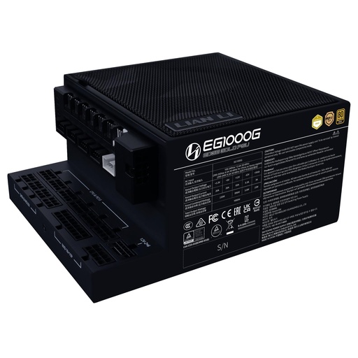 [G9P.EG1000G.BH00.EU] LIAN LI EDGE GOLD 1000 1000 Watts Efficiency 80 PLUS GOLD PFC Active G9P.EG1000G.BH00.EU