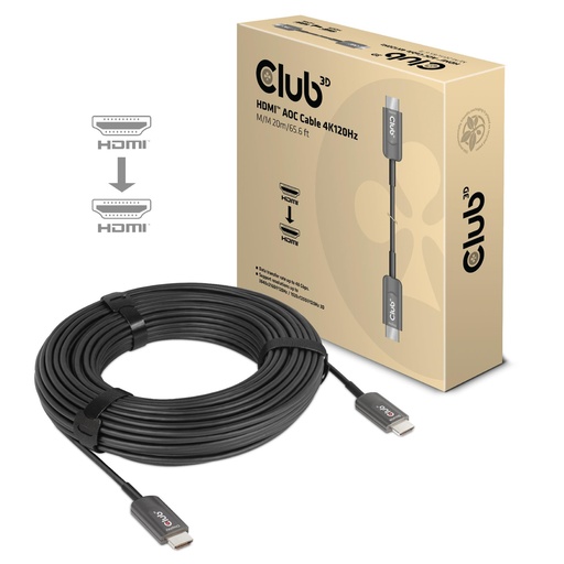 [CAC-1379] CABLE HDMI HIGH SPEED 20M/M/M CAC-1379 CLUB3D