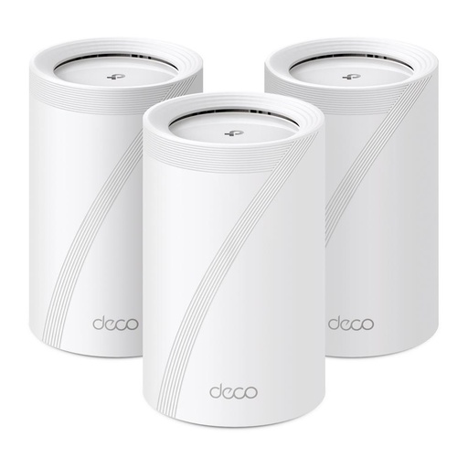 [DECO BE65(3-PACK)] TP-LINK Wireless Access Point / Router 3-pack 9300 Mbps Mesh Wi-Fi 7 USB 3.0 4x2.5GbE LAN \ WAN ports 4 Number of antenn