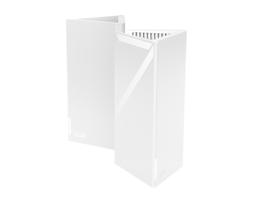 [MRBE50-2PK] MSI 2-pack 5000 Mbps Mesh Wi-Fi 5 Wi-Fi 6 Wi-Fi 7 IEEE 802.11a IEEE 802.11b IEEE 802.11g MRBE50-2PK