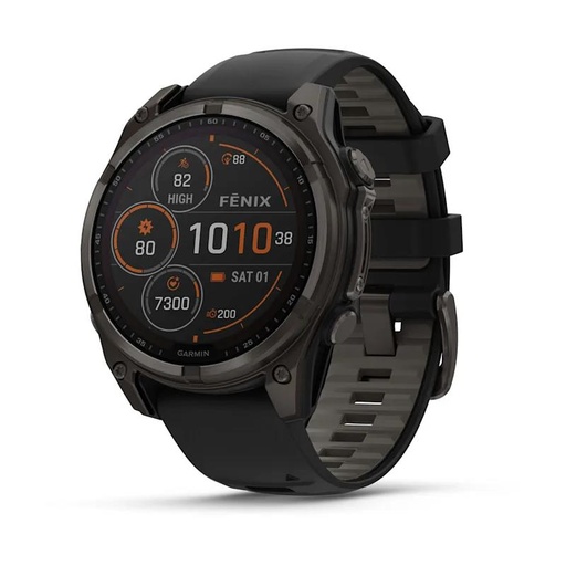 [010-02906-11] SMARTWATCH FENIX 8 SAPP. SOLAR/BLACK/GRAY 010-02906-11 GARMIN