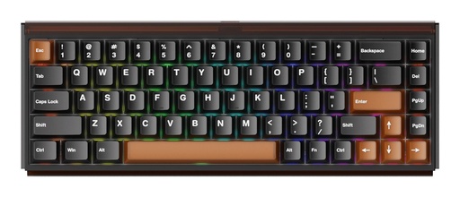 [103-RA68A-000] KEYBOARD WRL RAY68-HE/BROWN 103-RA68A-000 AKKO