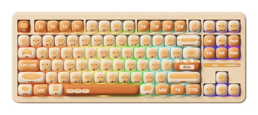[103-TA87B-009] KEYBOARD WRL TAC87/BUN WONDER. 103-TA87B-009 AKKO