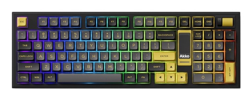 [6925758630917] KEYBOARD WRL 5098B PLUS/BLACK/GOLD 6925758630917 AKKO