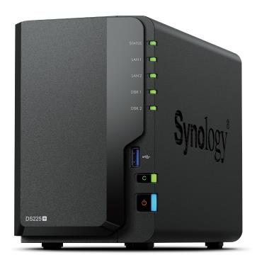 [DS225+] NAS STORAGE TOWER 2BAY/2GB DS225+ SYNOLOGY