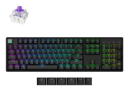 [K10H-J1] KEYBOARD WRL K10 HE/BLACK K10H-J1 KEYCHRON