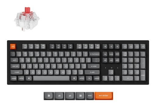 [K10M-H1] KEYBOARD WRL K10 MAX RGB/BLACK K10M-H1 KEYCHRON