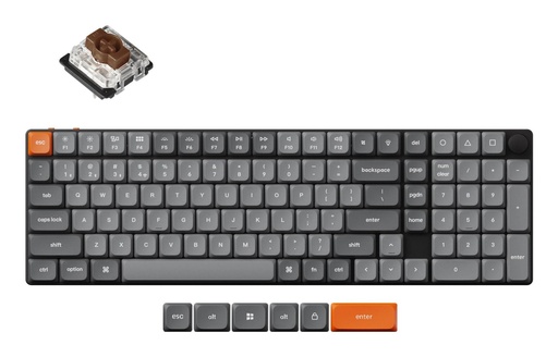[K17M-H3] KEYBOARD WRL K17 MAX RGB/BLACK K17M-H3 KEYCHRON