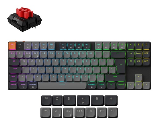 [K1X-H1] KEYBOARD WRL K1 RGB/BLACK K1X-H1 KEYCHRON