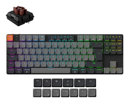 [K1X-H3] KEYBOARD WRL K1 RGB/BLACK K1X-H3 KEYCHRON