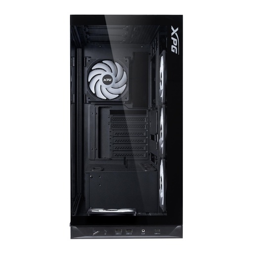 [INVADERXBTFMT-BKCWW] ADATA INVADER X BTF MidiTower Case product features Transparent panel ATX MicroATX MiniITX Colour Black INVADERXBTFMT-BK