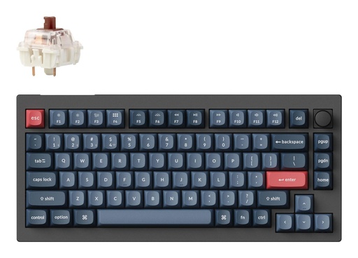 [V1M-D3] KEYBOARD WRL V1 MAX RGB/CARBON BLACK V1M-D3 KEYCHRON