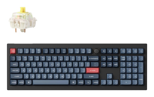 [V6M-D4] KEYBOARD WRL V6 MAX/CARBON BLACK V6M-D4 KEYCHRON