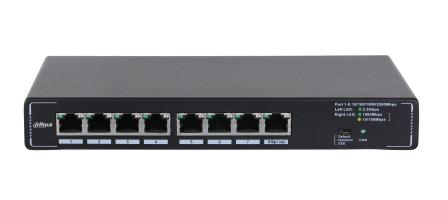 [SMG1008] DAHUA DH-SMG1008 Switch type Unmanaged 8x2.5G Ethernet (copper) ports quantity SMG1008