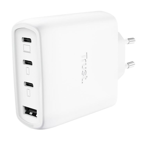 [26068] MOBILE CHARGER WALL MAXO 65W/4-PORT GAN WHITE 26068 TRUST