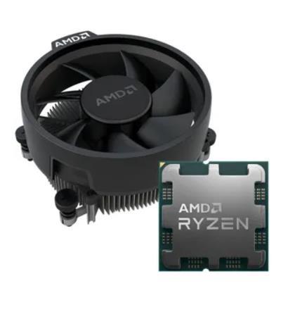 [100-100000592SPK] AMD 7700 AMD Ryzen 7 AMD RyzenT 7 7700 3.8 GHz 8xCores Socket Socket AM5 GPU Yes 100-100000592SPK